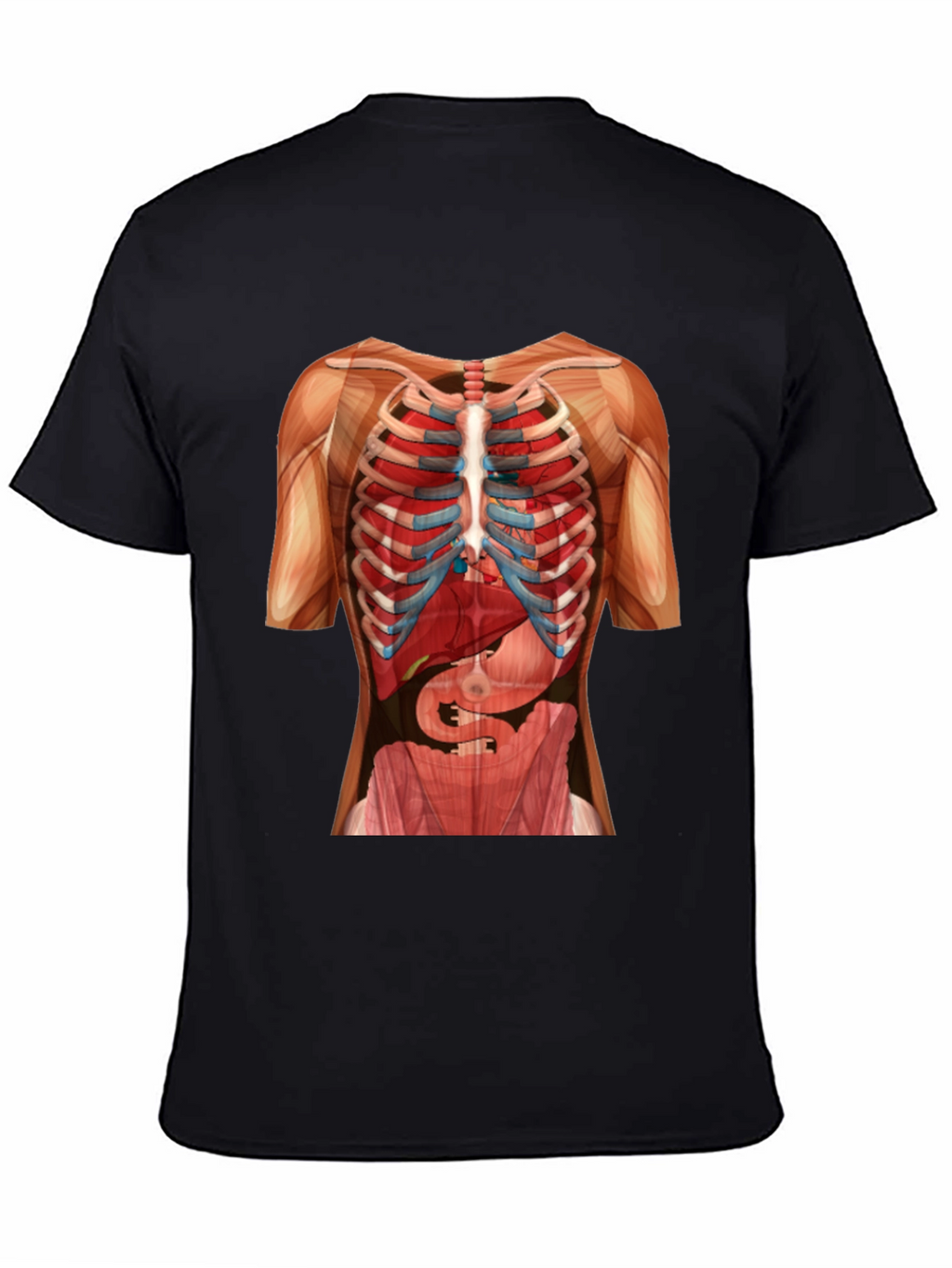 Anatomy Skeleton Rib Cage T-Shirt