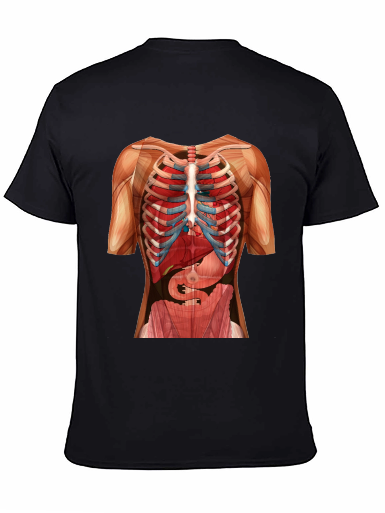 Anatomy Skeleton Rib Cage T-Shirt