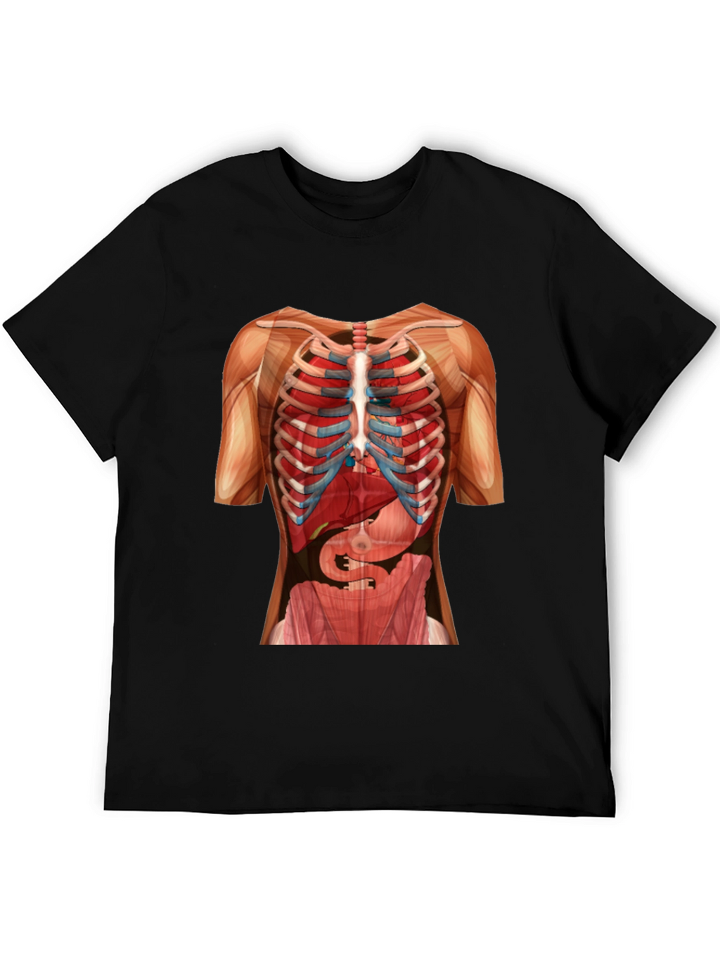 Anatomy Skeleton Rib Cage T-Shirt