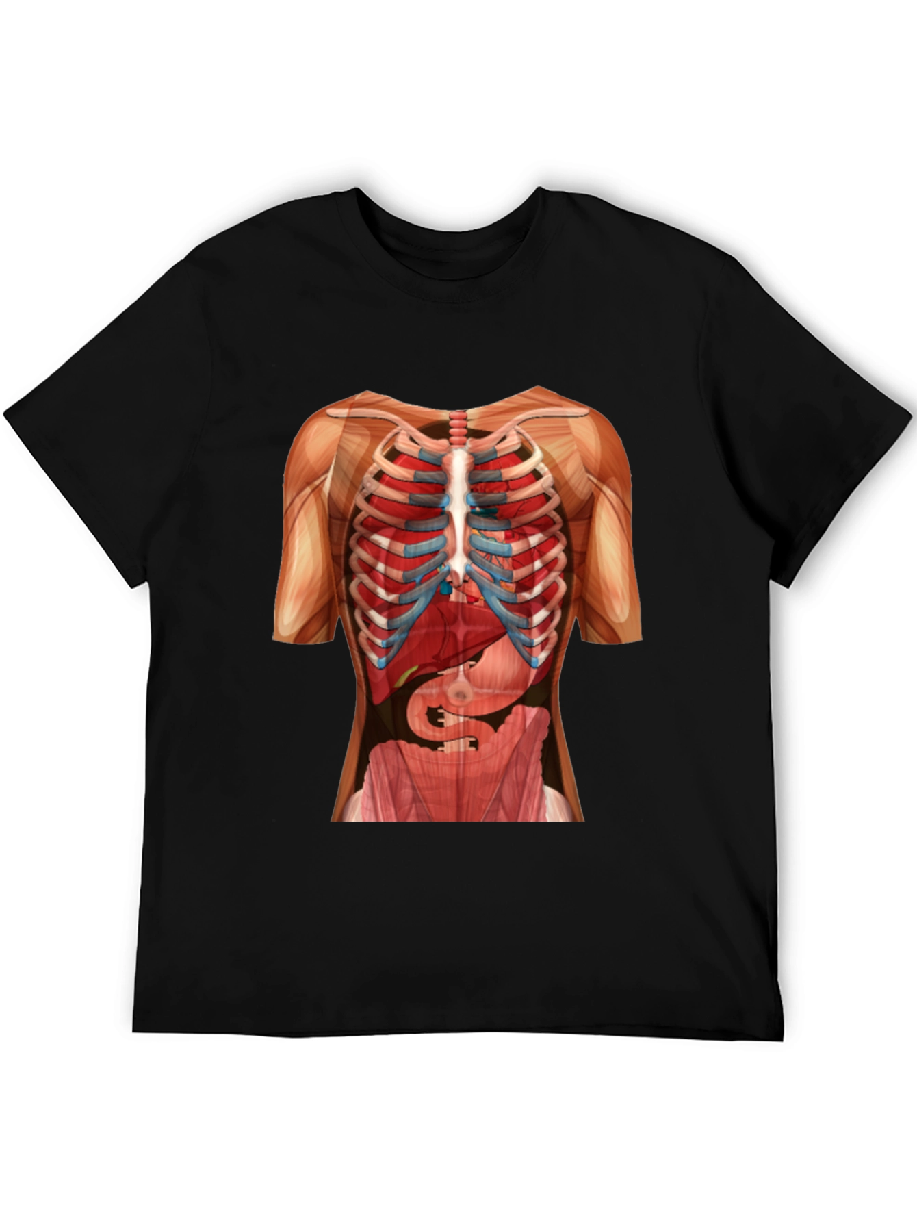 Anatomy Skeleton Rib Cage T-Shirt