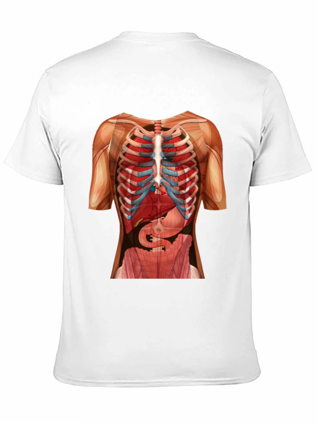 Anatomy Skeleton Rib Cage T-Shirt