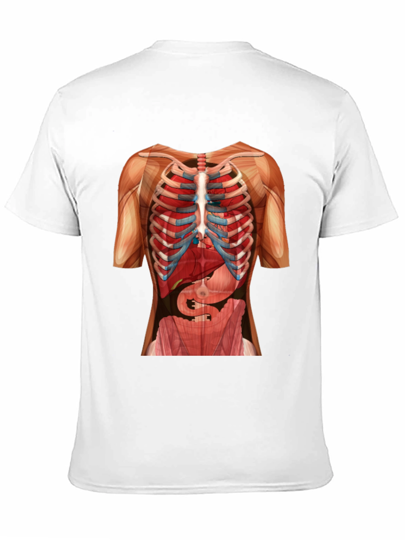 Anatomy Skeleton Rib Cage T-Shirt