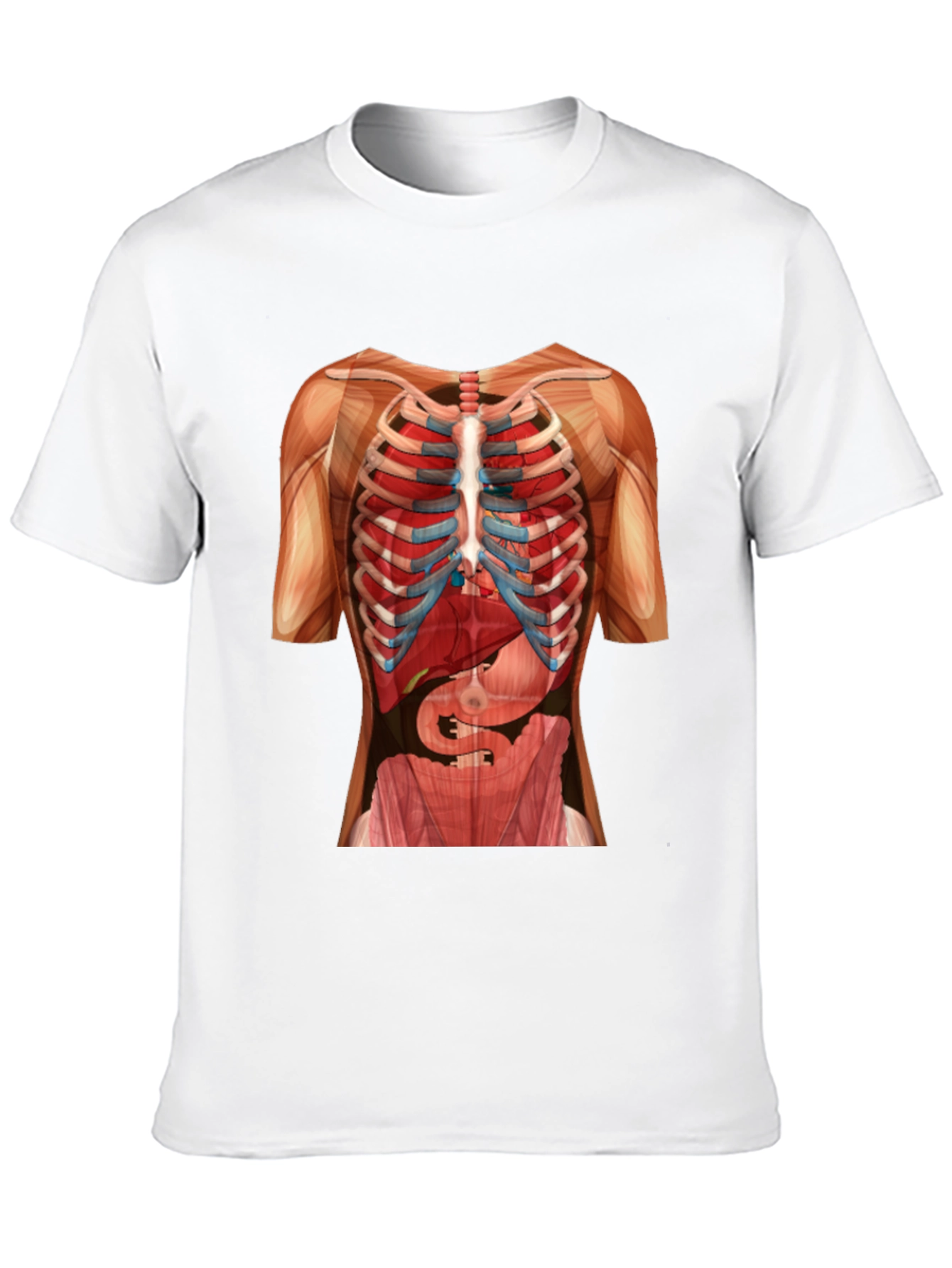 Anatomy Skeleton Rib Cage T-Shirt