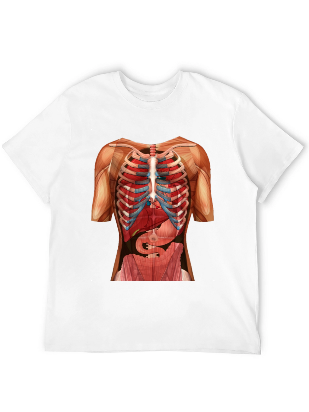 Anatomy Skeleton Rib Cage T-Shirt