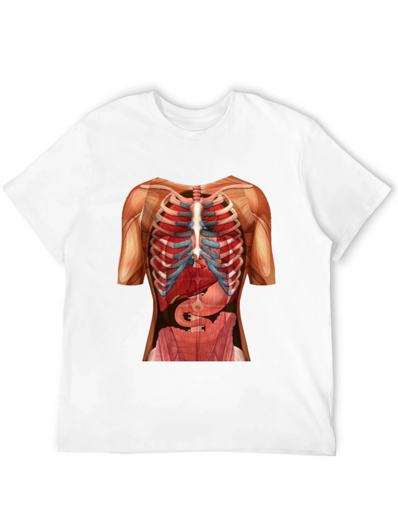 Anatomy Skeleton Rib Cage T-Shirt