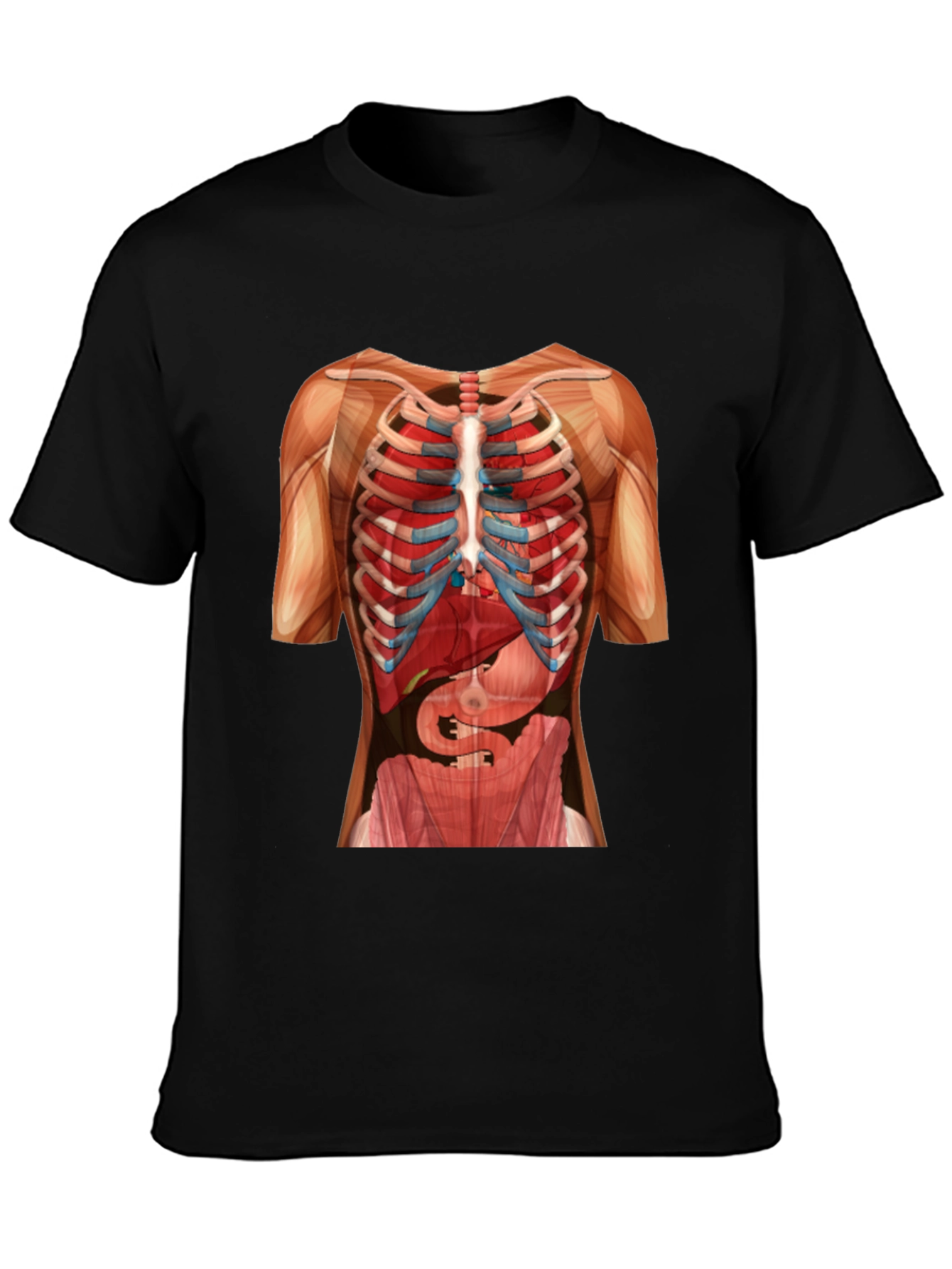 Anatomy Skeleton Rib Cage T-Shirt