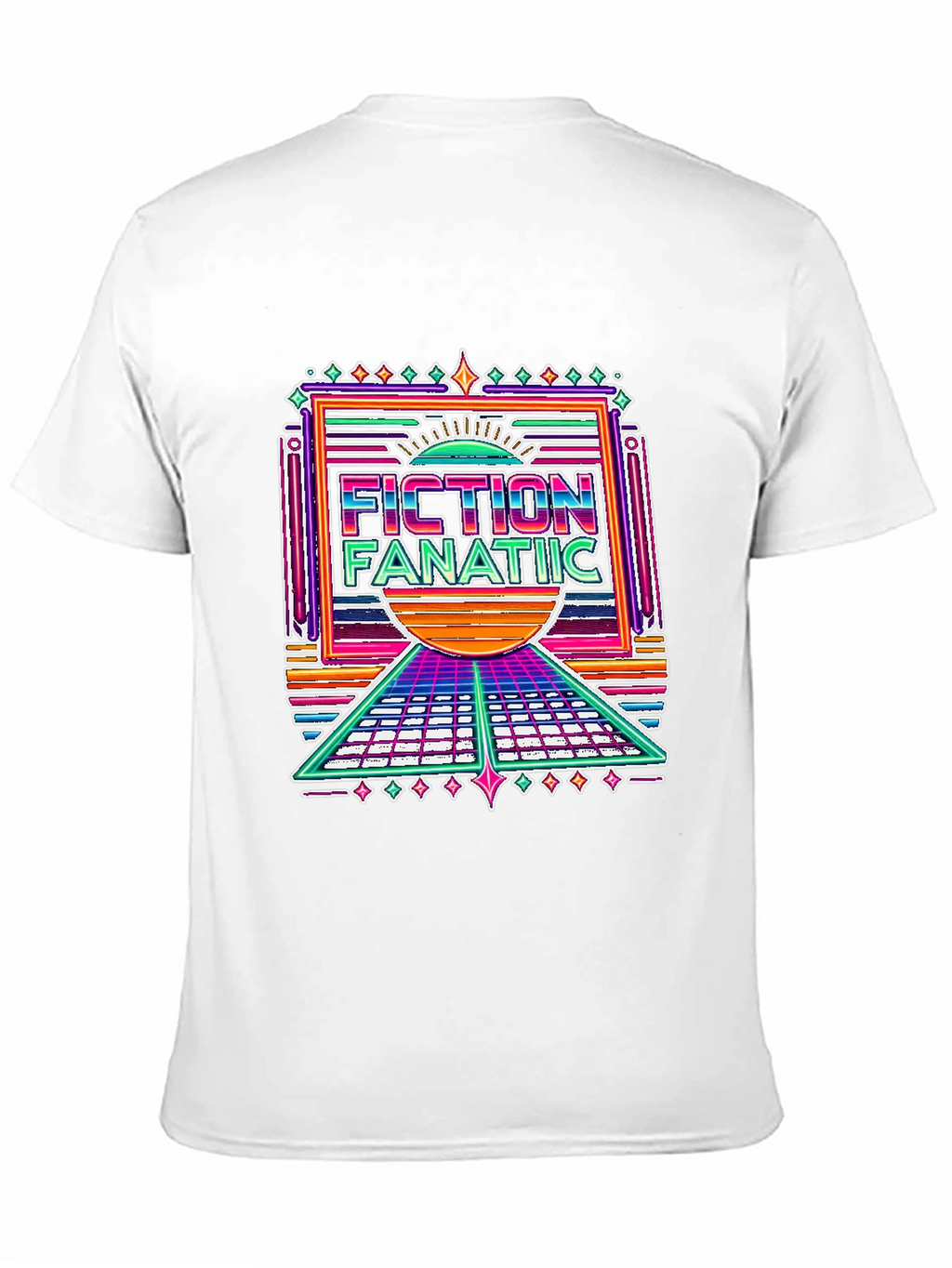 Fiction Fanatic Graphic Tee - Retro Style
