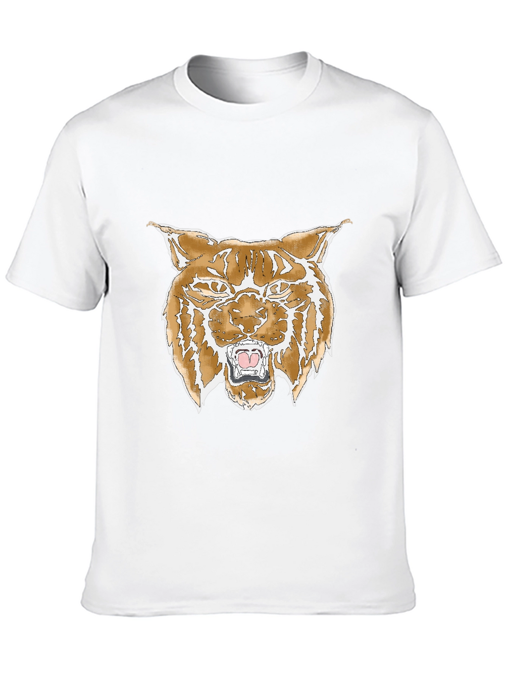 Bobcat Graphic Print Black T-Shirt
