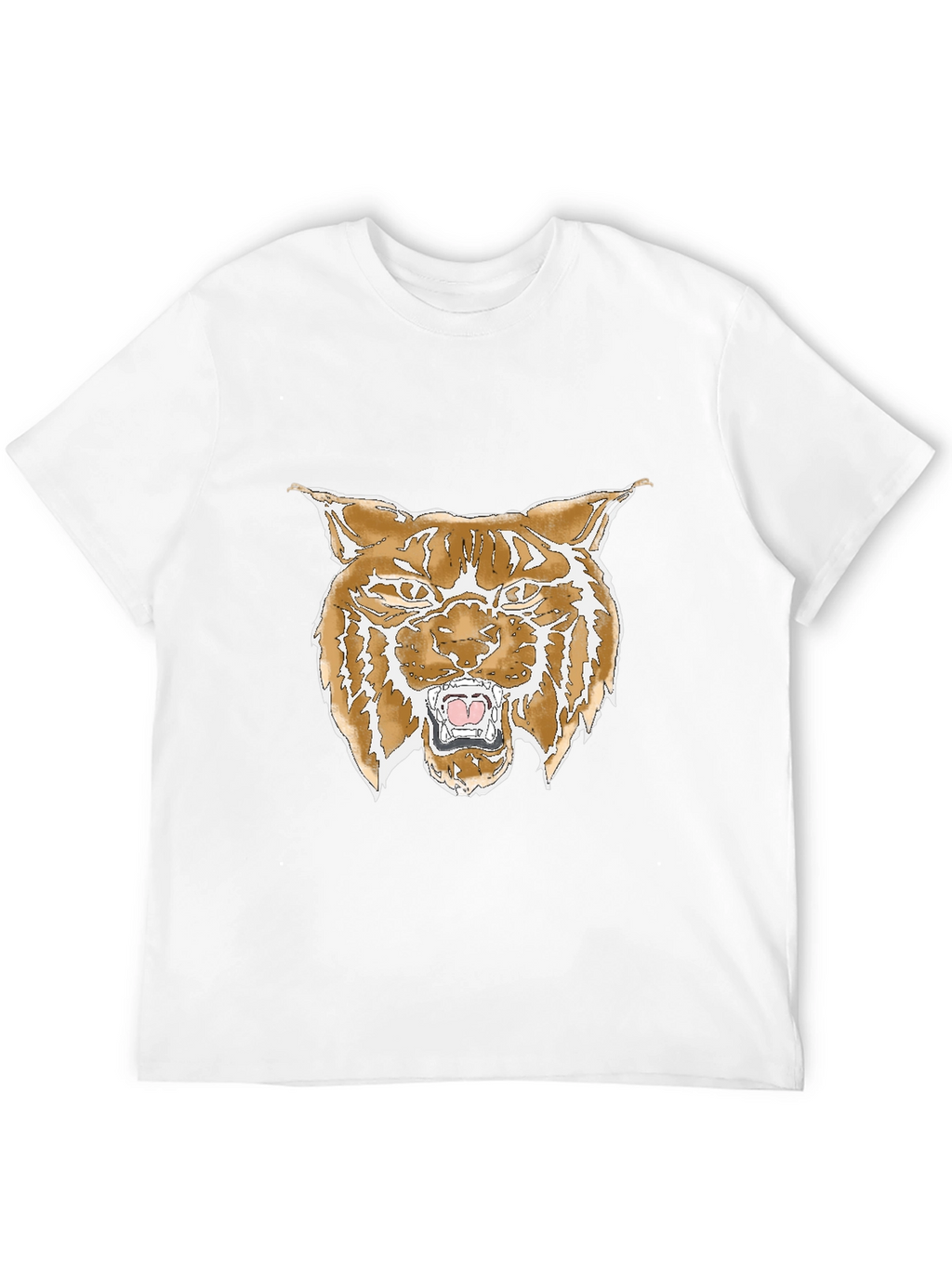Bobcat Graphic Print Black T-Shirt