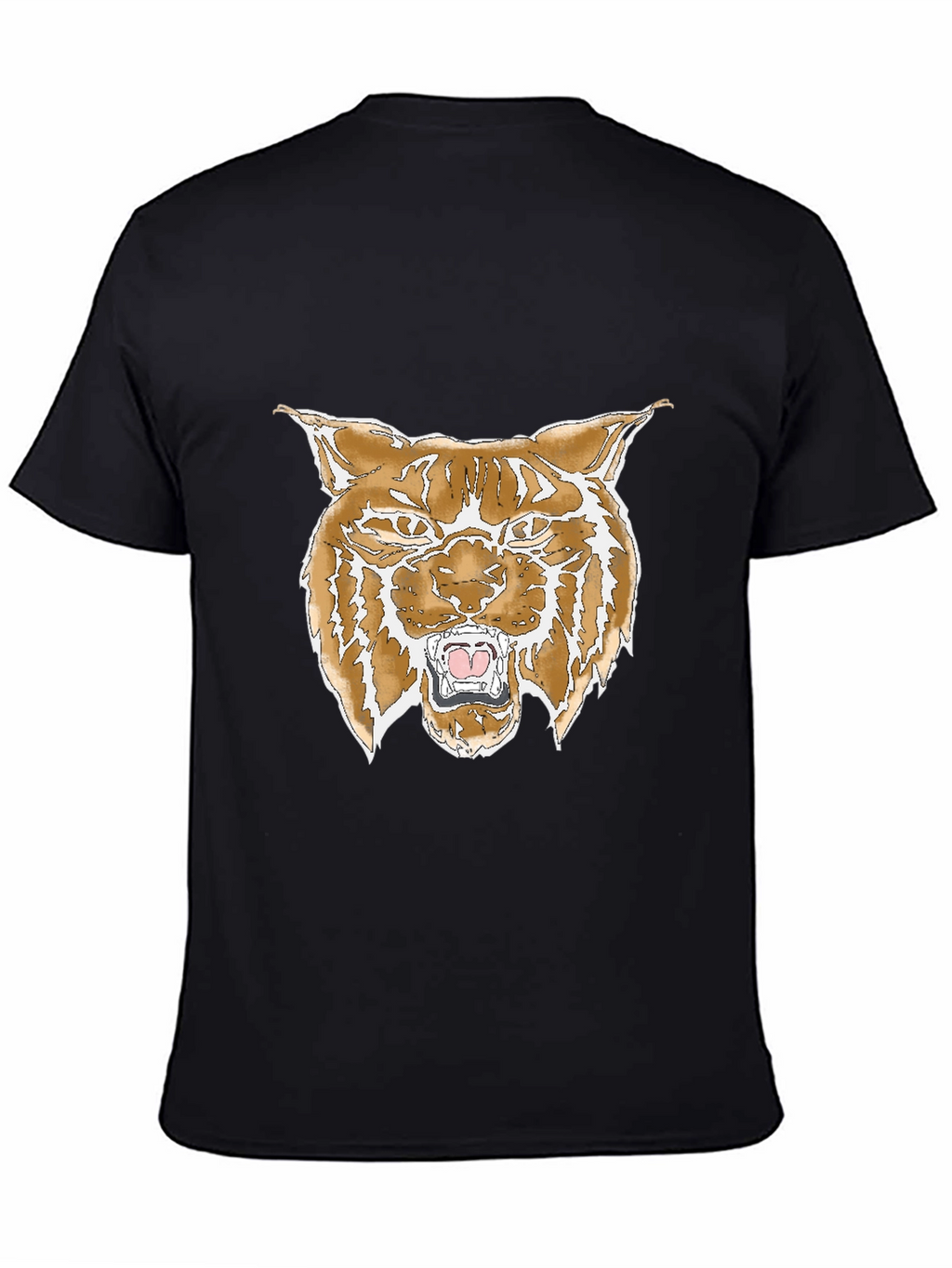 Bobcat Graphic Print Black T-Shirt