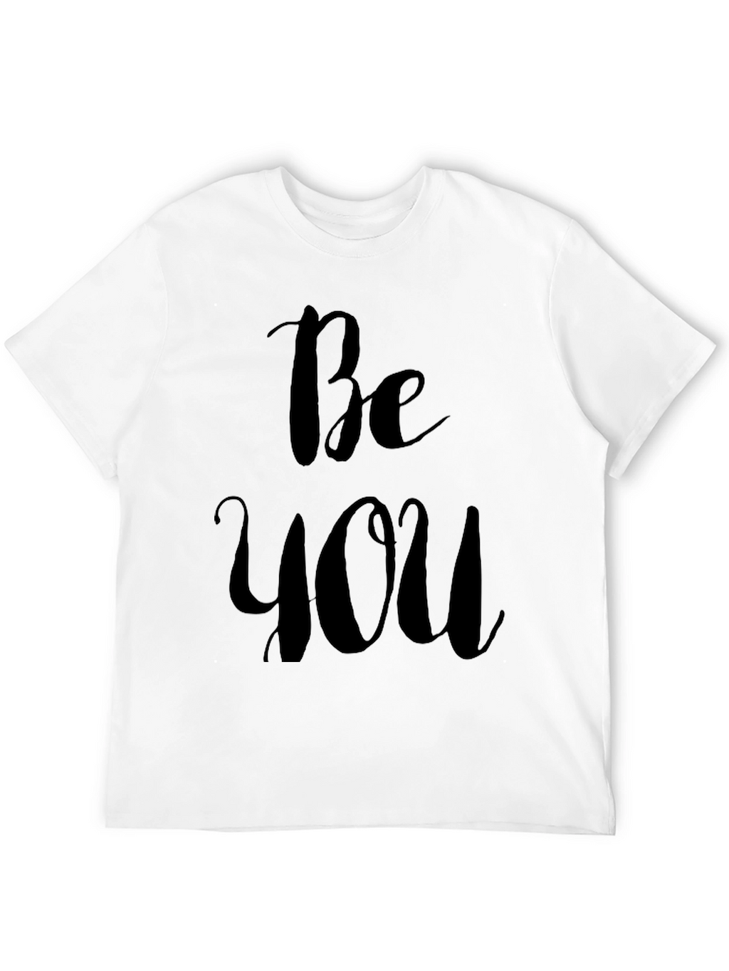 Be You Black Graphic T-Shirt