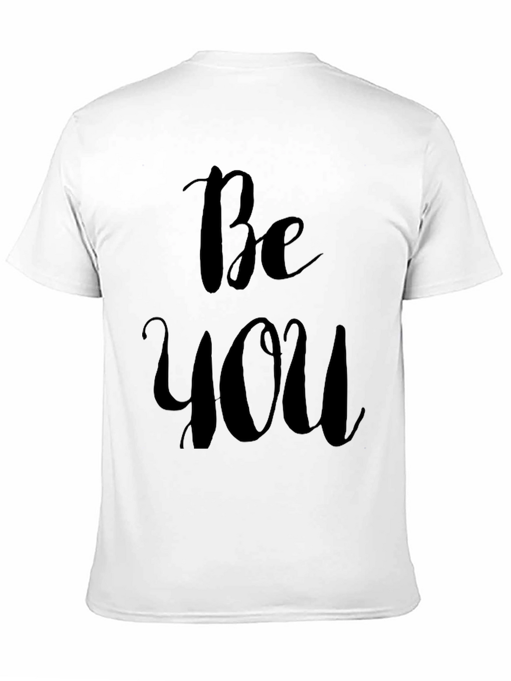 Be You Black Graphic T-Shirt