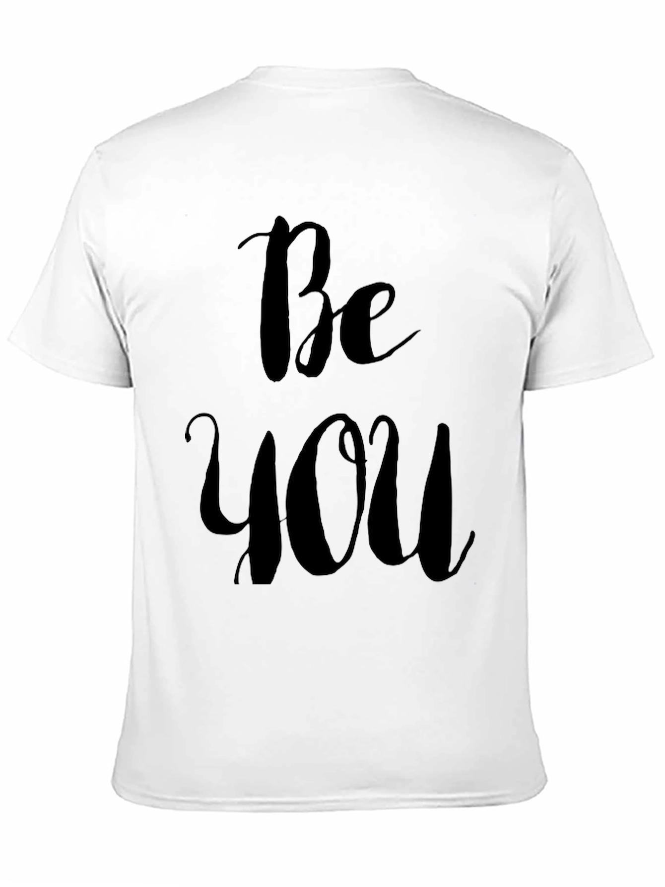 Be You Black Graphic T-Shirt