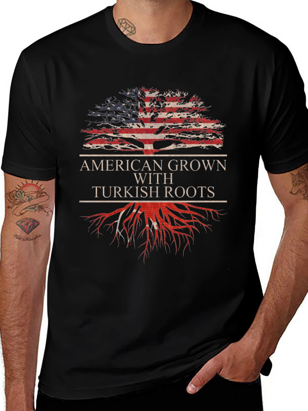 American Grown with Turkish Roots T-Shirt
