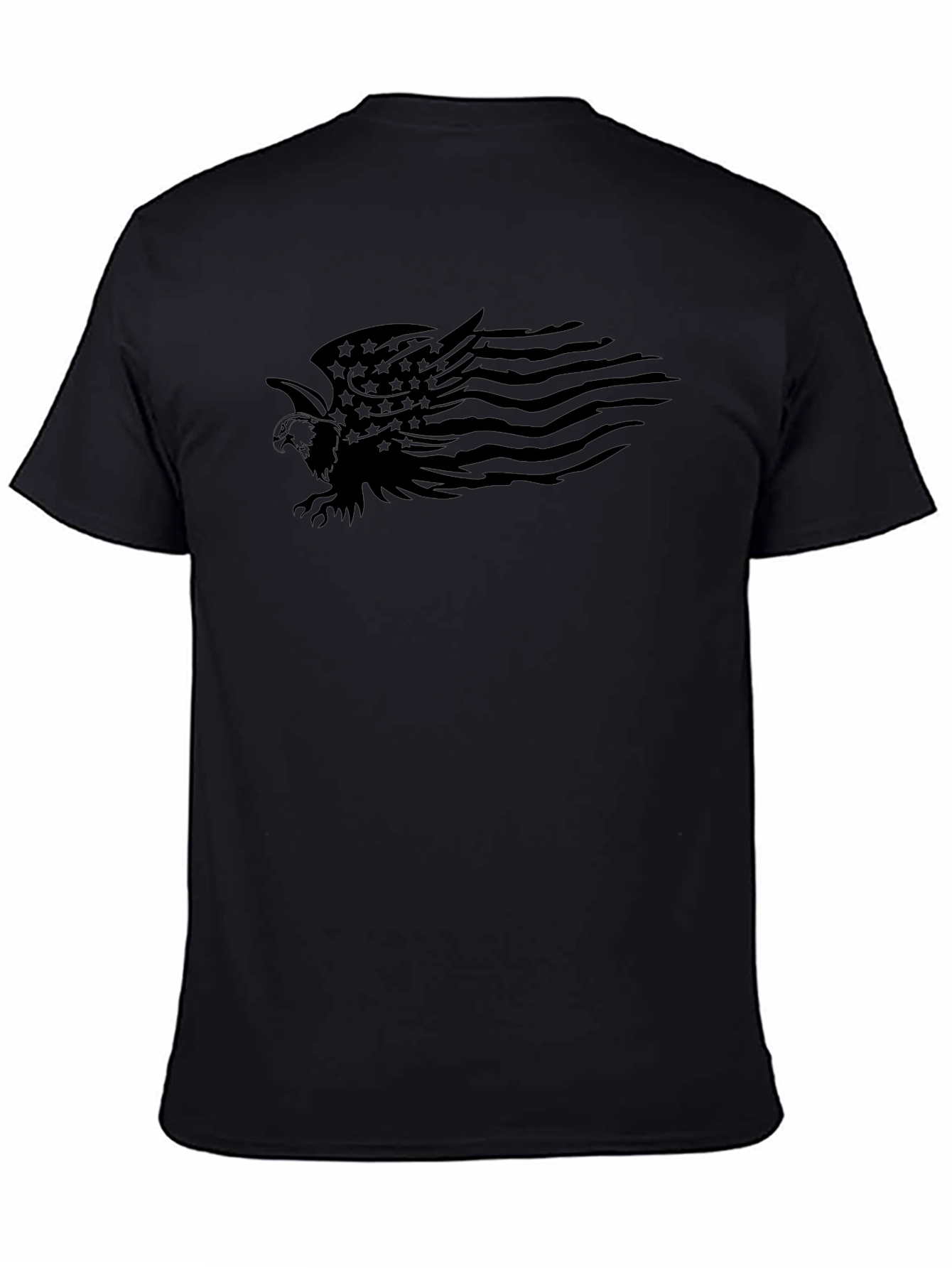 Eagle Flag Graphic Tee - Patriotic Style