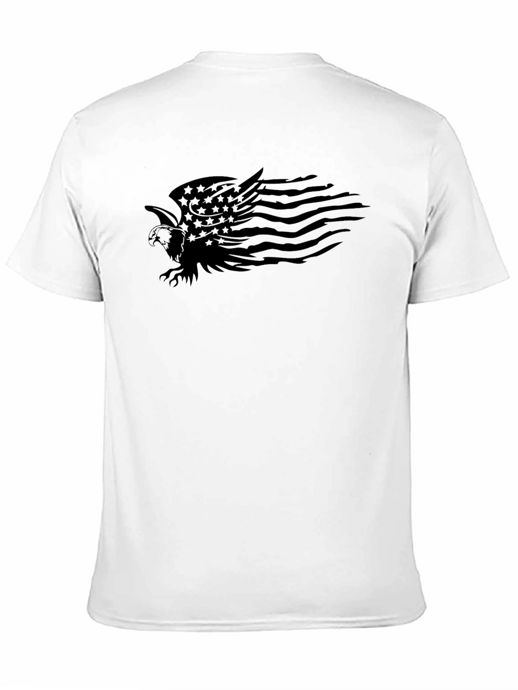Eagle Flag Graphic Tee - Patriotic Style