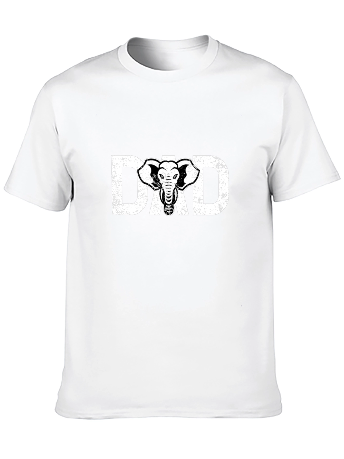 Dad Elephant Graphic T-Shirt