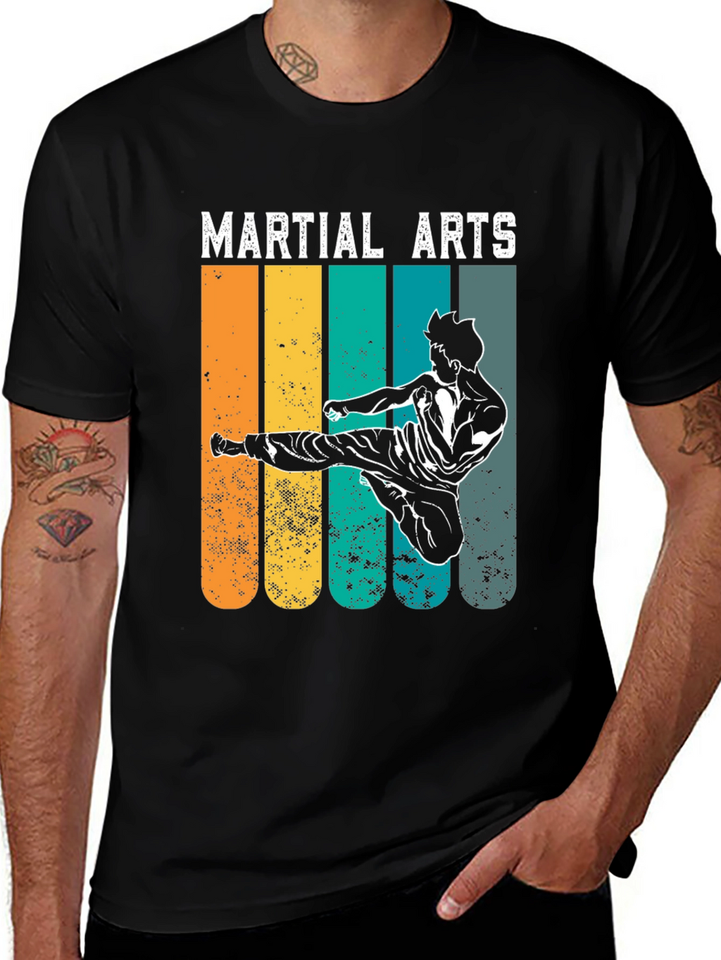 Martial Arts Retro T-Shirt