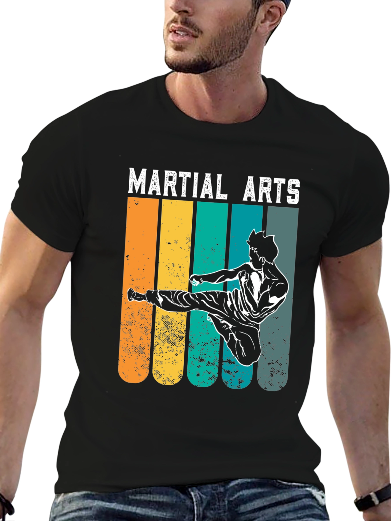 Martial Arts Retro T-Shirt
