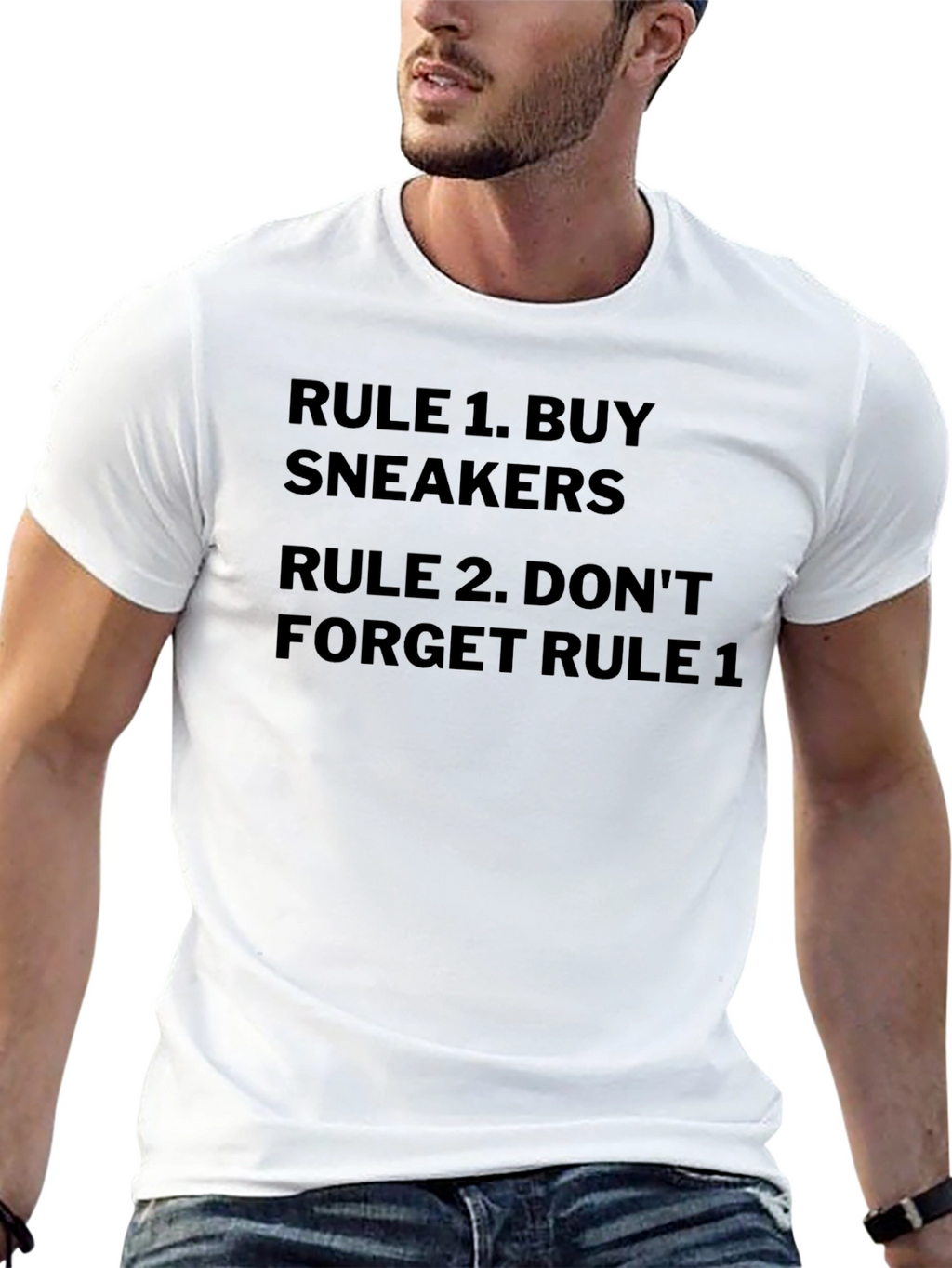 Sneakerhead Rule T-Shirt - Buy Sneakers!