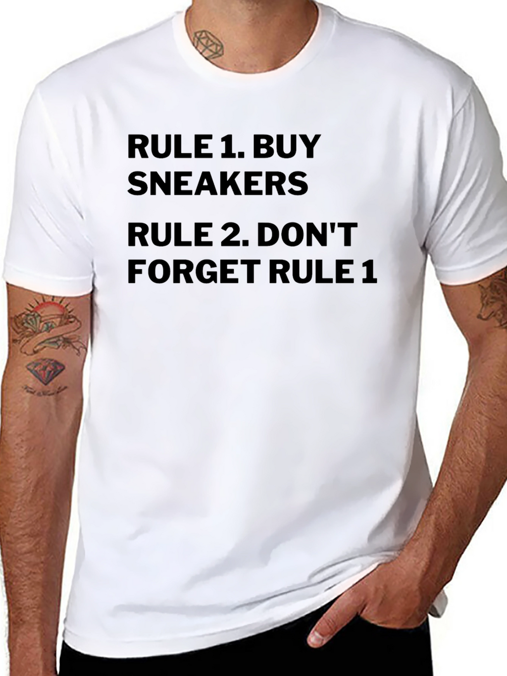 Sneakerhead Rule T-Shirt - Buy Sneakers!