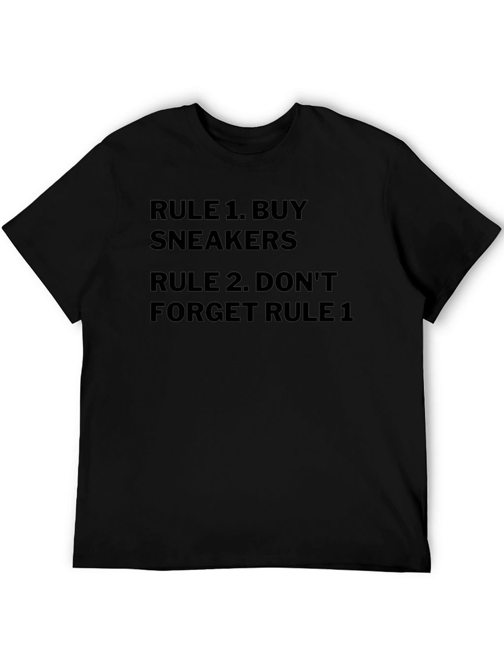 Sneakerhead Rule T-Shirt - Buy Sneakers!
