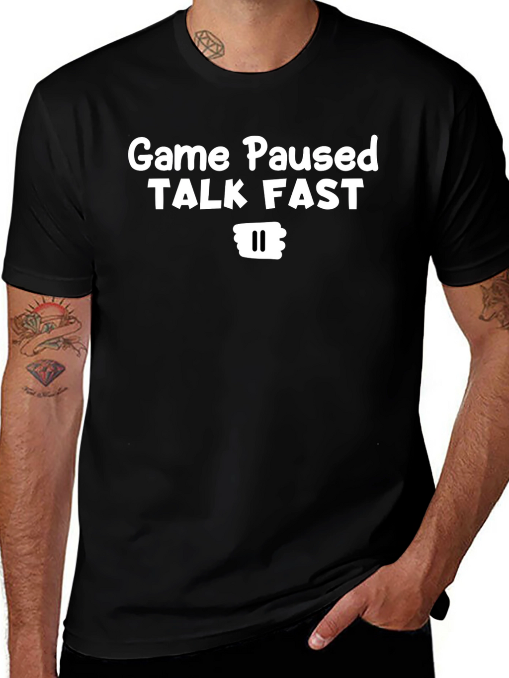 Game Paused T-Shirt - Gamer Apparel