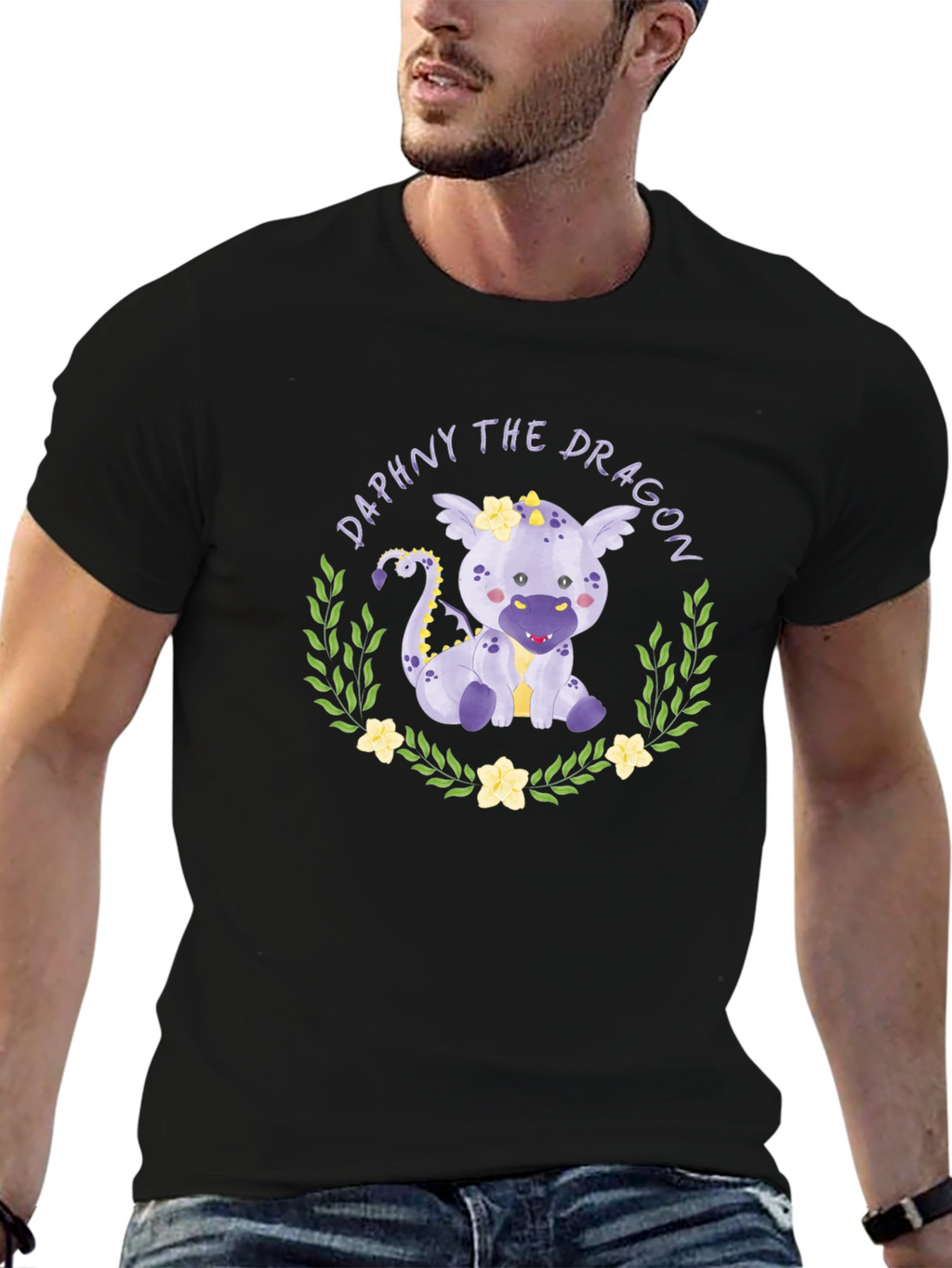 Daphny The Dragon Graphic T-Shirt