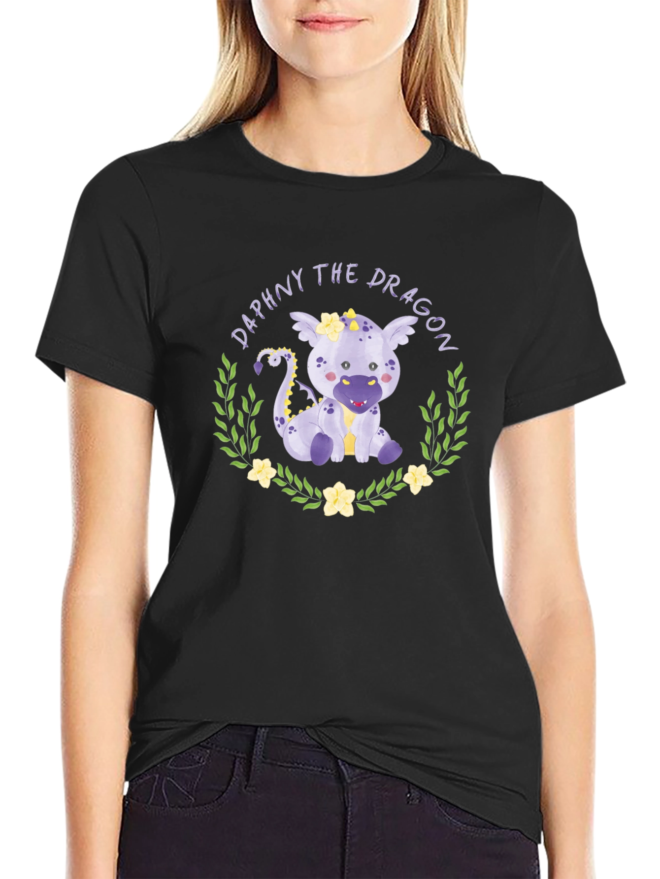 Daphny The Dragon Graphic T-Shirt