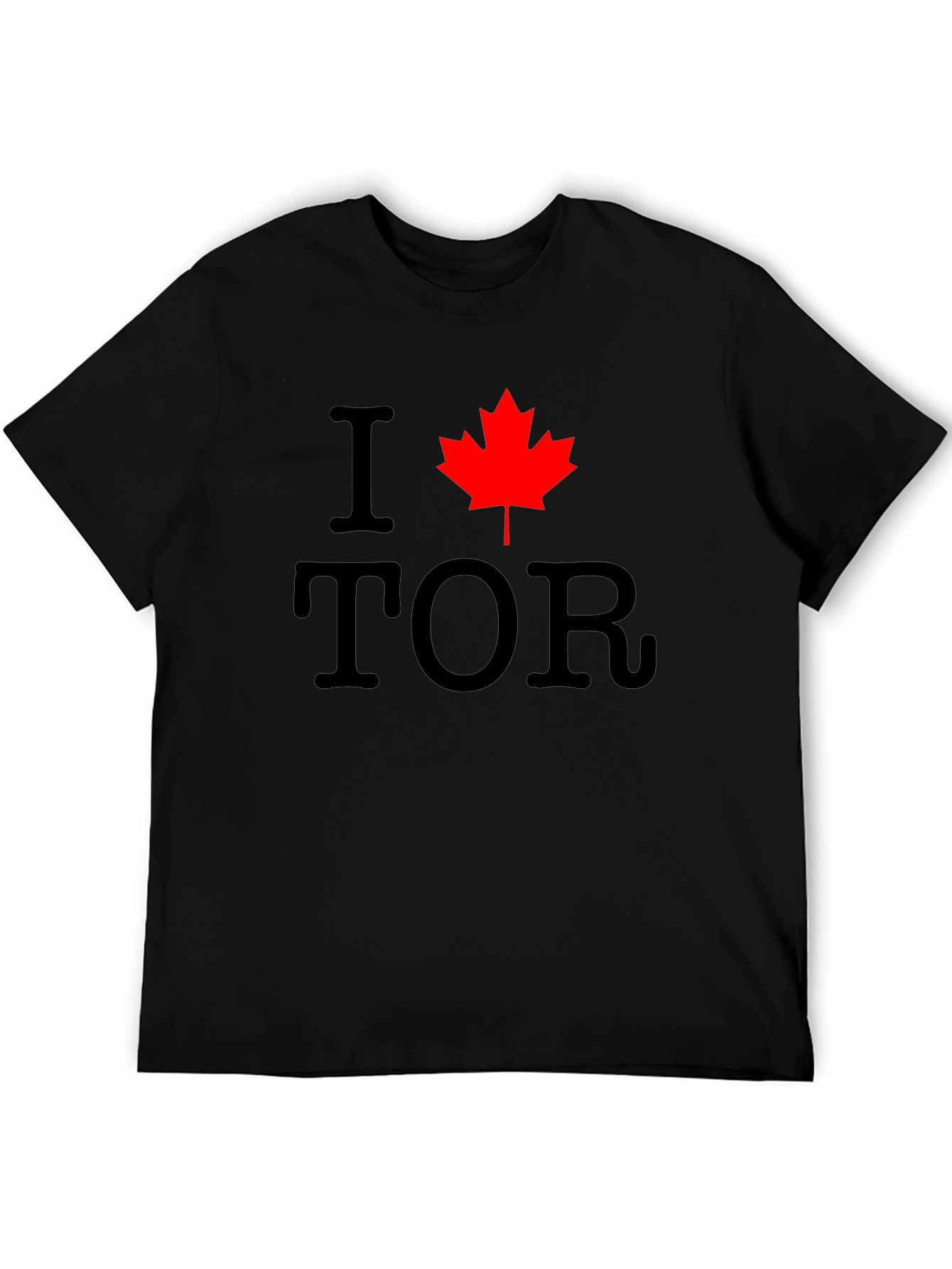 I Maple Leaf TOR Black T-Shirt
