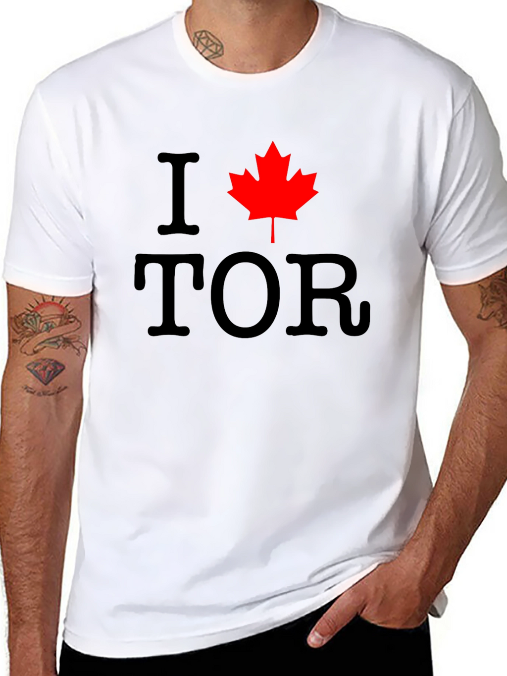 I Maple Leaf TOR Black T-Shirt