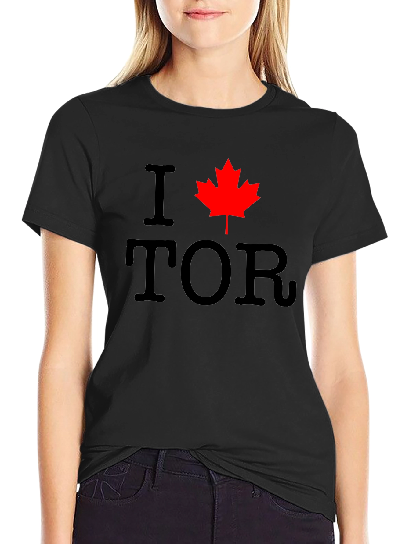 I Maple Leaf TOR Black T-Shirt