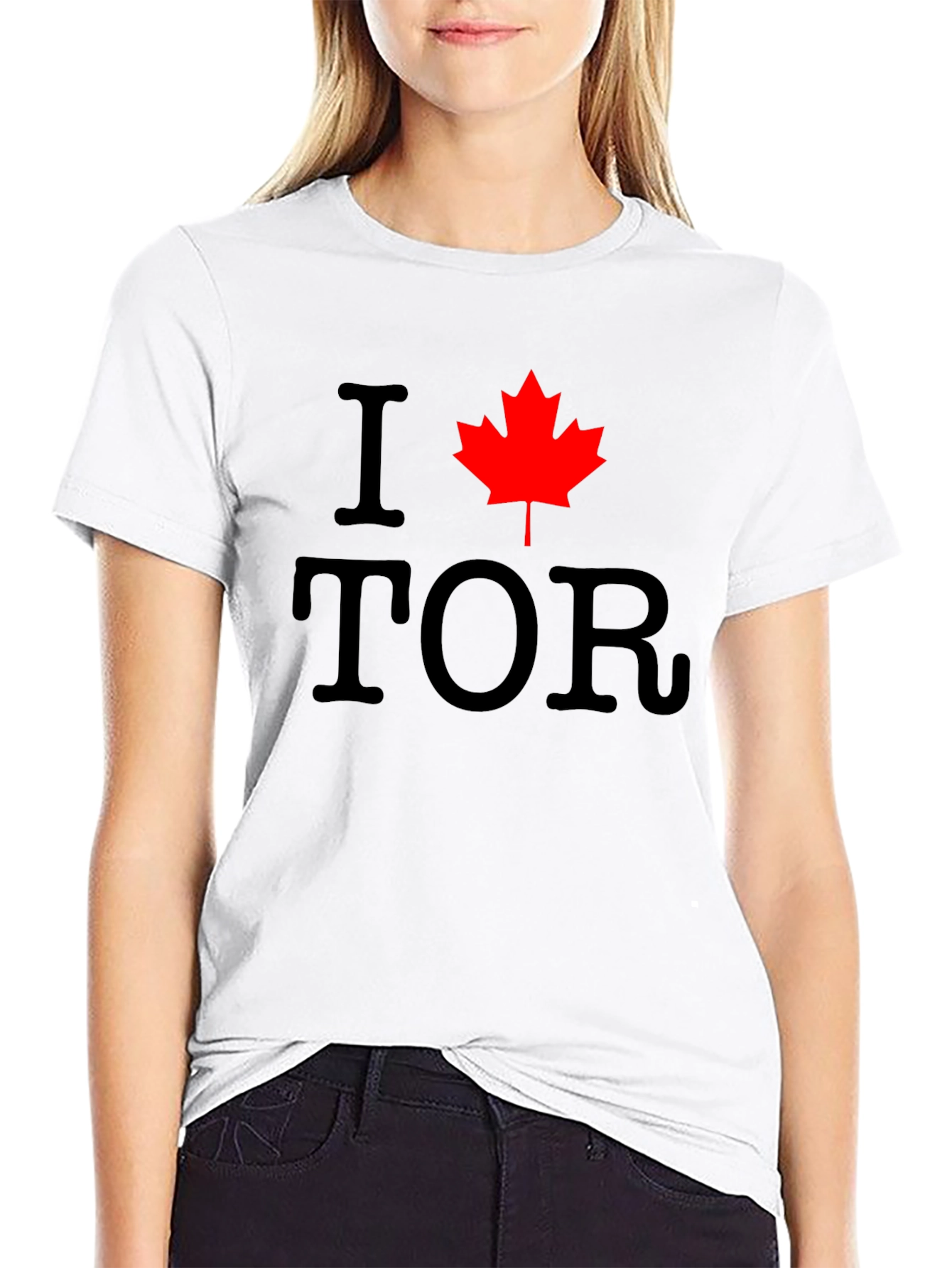 I Maple Leaf TOR Black T-Shirt