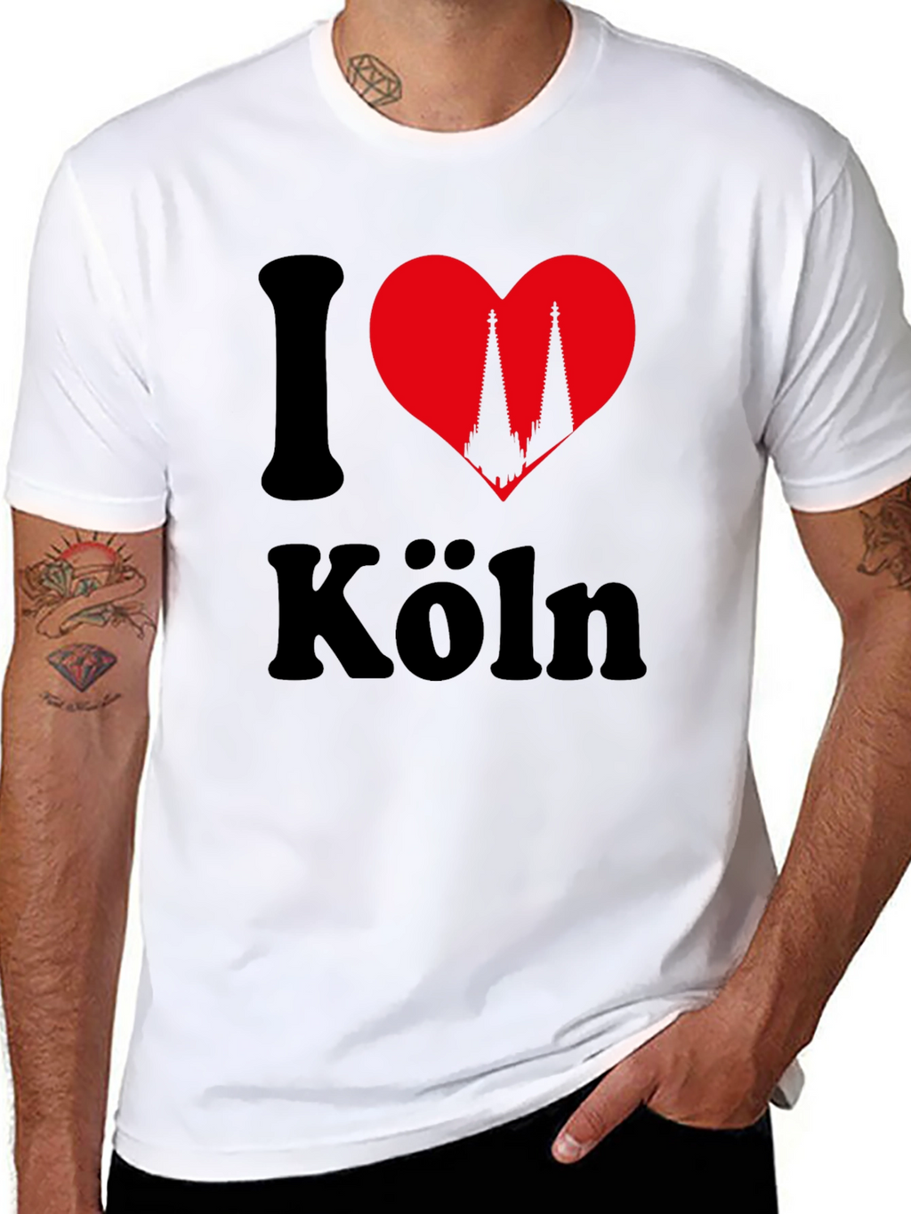 I Love Köln Graphic T-Shirt