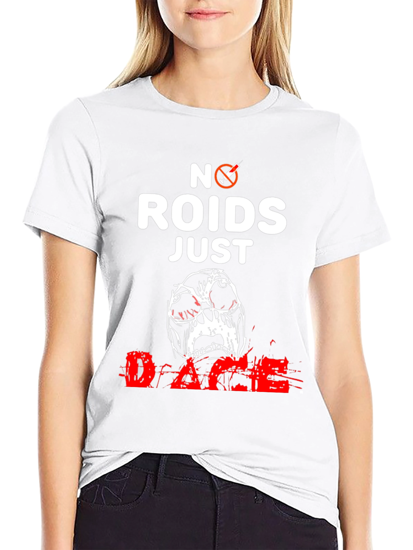 No Roids Just Rage Graphic Tee