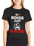 No Roids Just Rage Graphic Tee