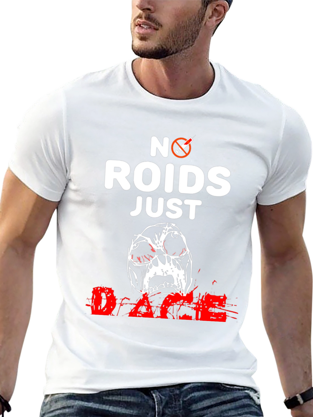No Roids Just Rage Graphic Tee