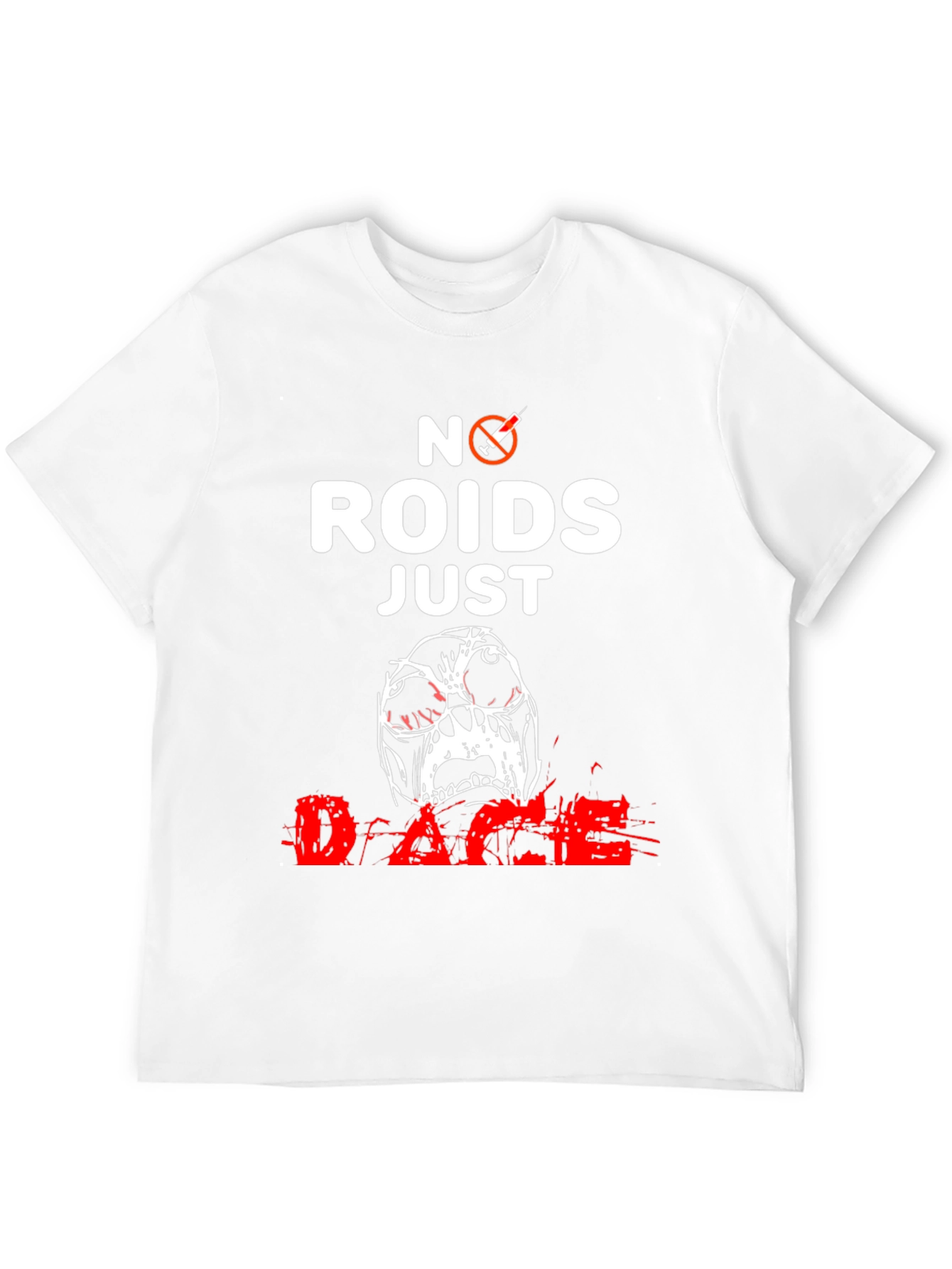 No Roids Just Rage Graphic Tee