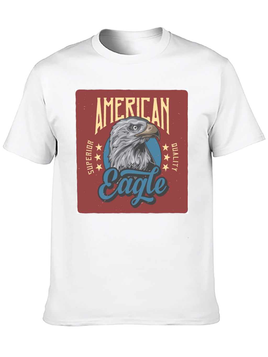 American Eagle Graphic Print Black T-Shirt