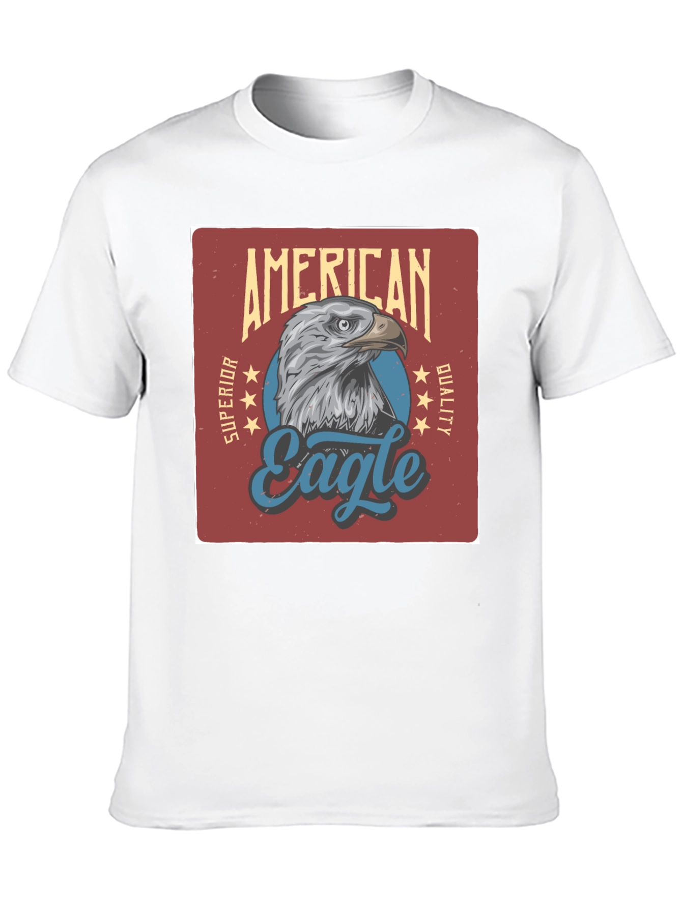 American Eagle Graphic Print Black T-Shirt