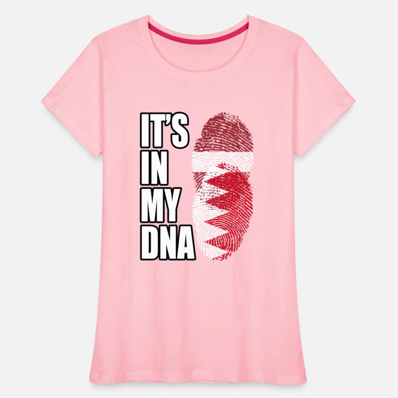 Latvian And Bahraini Mix Heritage DNA Flag