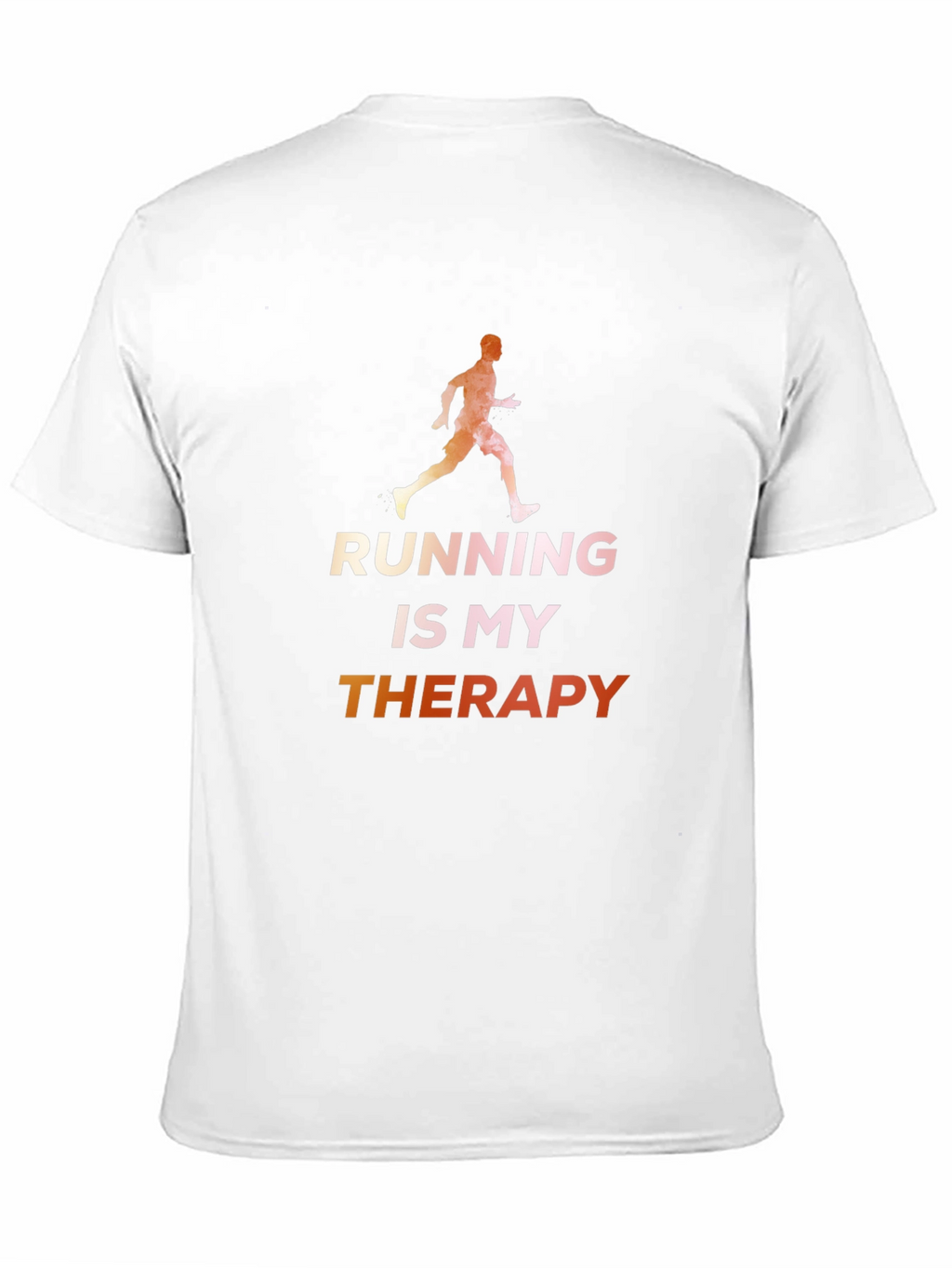 Running is My Therapy Graphic Tee