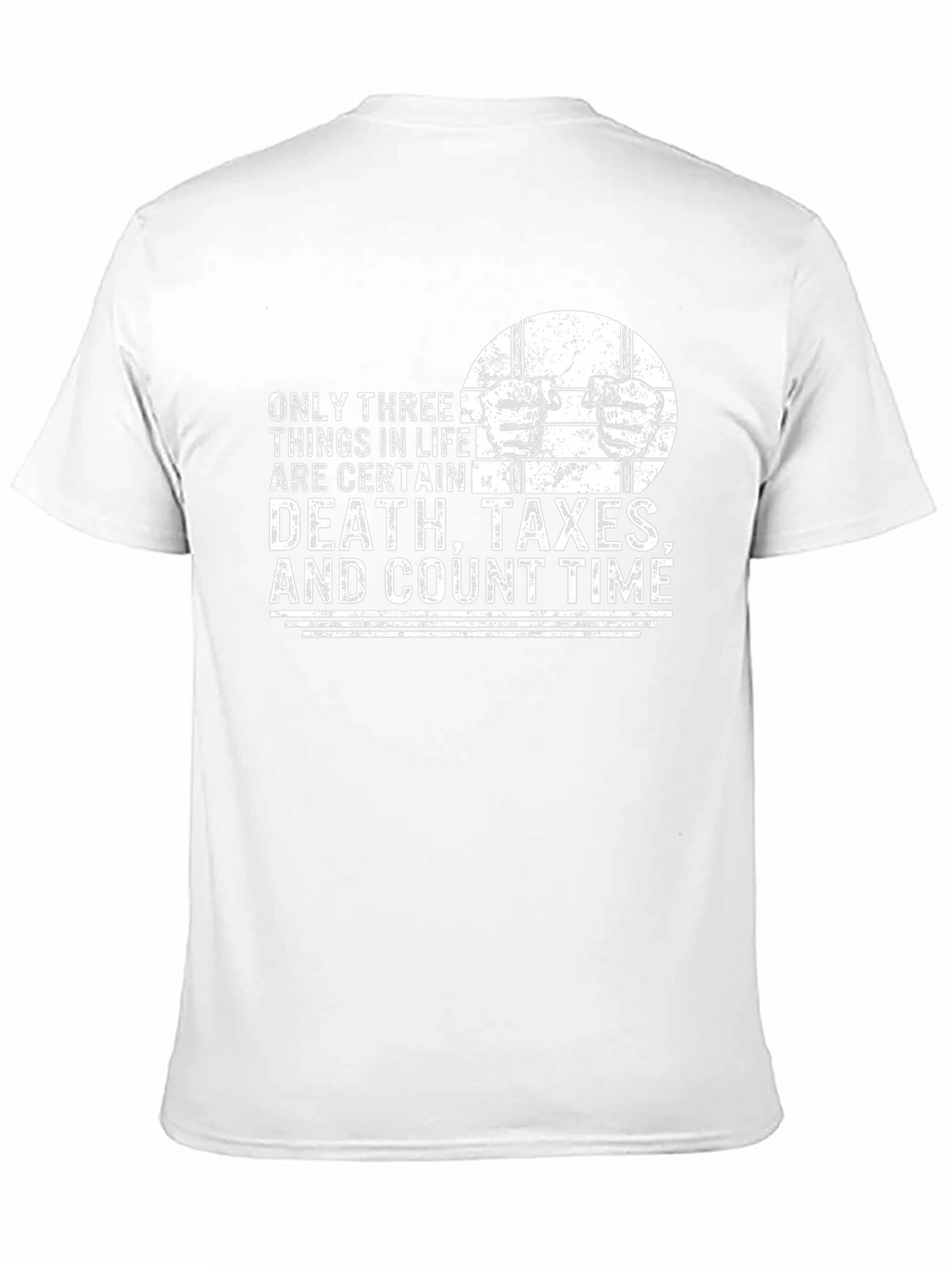 Death Taxes Count Time Graphic T-Shirt