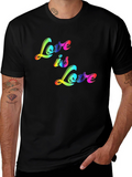 Love is Love Rainbow Graphic Tee