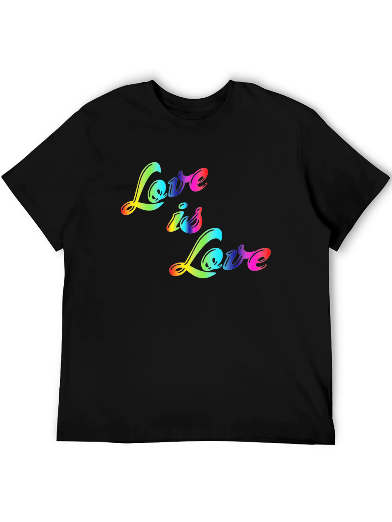 Love is Love Rainbow Graphic Tee