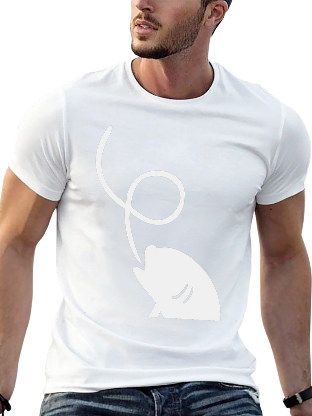 Cool Fish T-Shirt - Quirky Graphic Tee