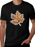 Autumn Leaf Graphic Tee - Stylish Fall Fashion