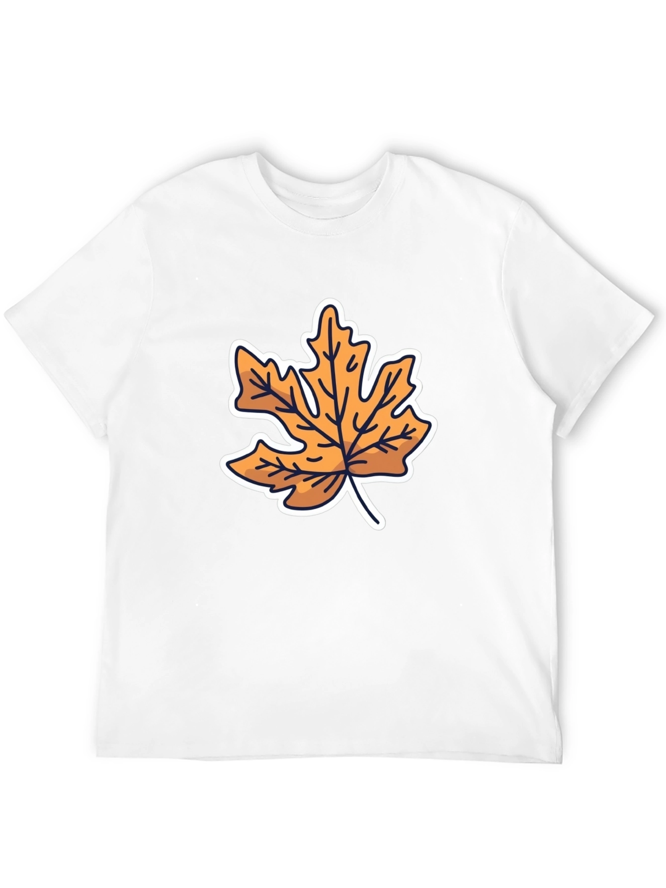 Autumn Leaf Graphic Tee - Stylish Fall Fashion
