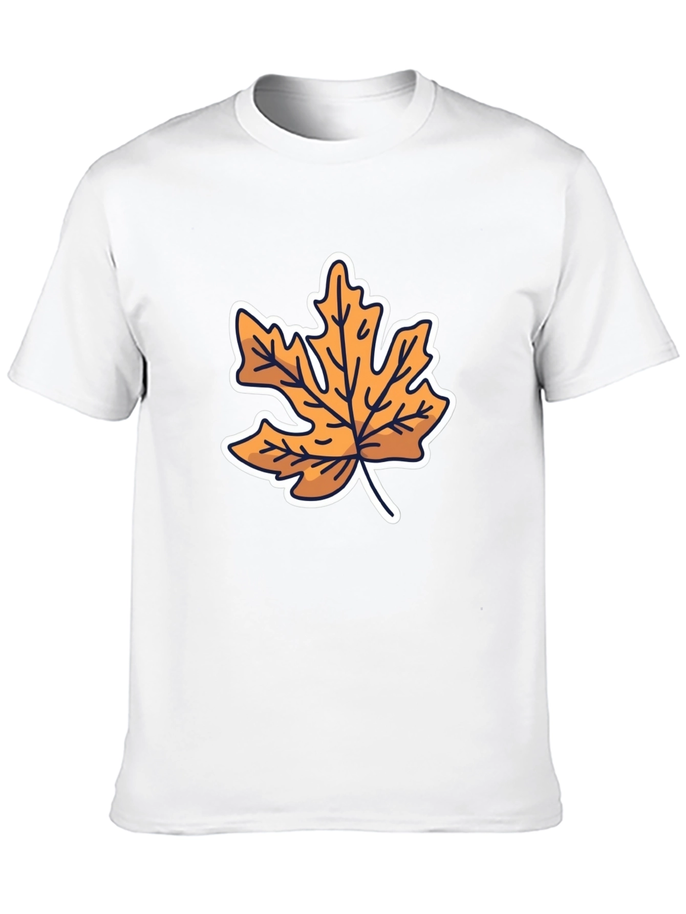 Autumn Leaf Graphic Tee - Stylish Fall Fashion
