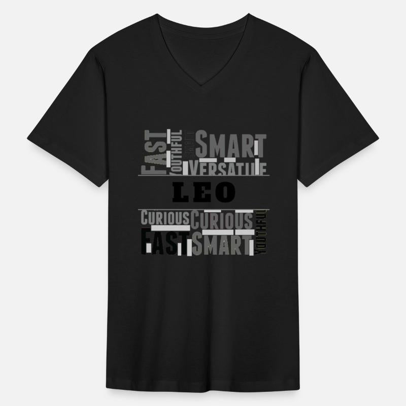 Leo Zodiac Star Sign Word Cloud Square Monochrome